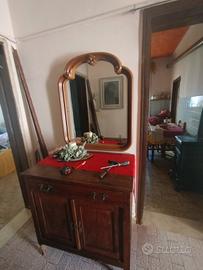 mobile vintage con specchio 