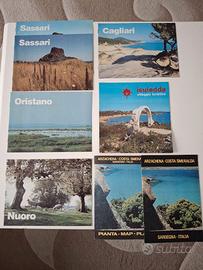 Sardegna Cagliari Nuoro Sassari Depliant Opuscolo