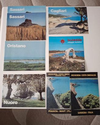 Sardegna Cagliari Nuoro Sassari Depliant Opuscolo