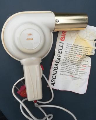 Asciugacapelli phon Girmi vintage, funzionante