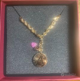 Bracciale Rebecca con iniziale A e cuore