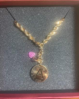 Bracciale Rebecca con iniziale A e cuore