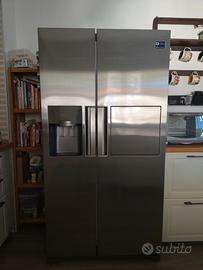Frigorifero Samsung Side-by-Side acciaio inox