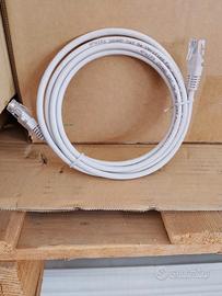 Cavo ethernet cat. 5e LAN lunghezza 2mt. metri, 2.