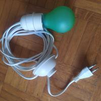 Luce Verde con cavo 3,5mt e interruttore