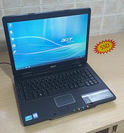Notebook Acer Extensa con Windows 10 e SSD