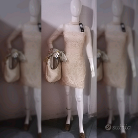 TUBINO/ABITO PIZZO AVORIO NUOVO tg40/42