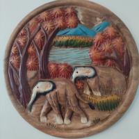 Quadretto in stile etnico 