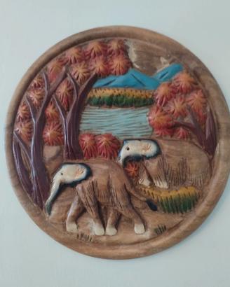 Quadretto in stile etnico 