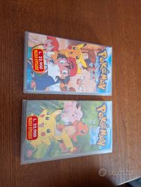 Lotto 2 VHS Pokémon 1999 SIGILLATE - NIB