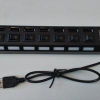 hub presa usb 7 canali