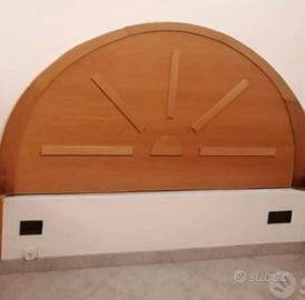 TESTATA LETTO MATRIMONIALE        ARTIGIANALE 