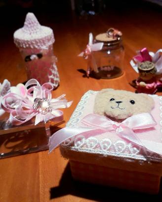 5 bomboniere  da bambina