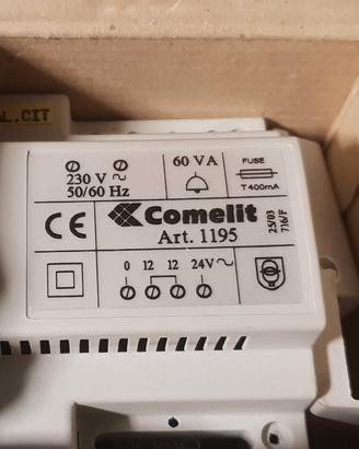 COMELIT 1195 Trasformatore Alimentatore 60 VA