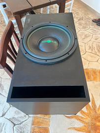 Subwoofer Ipnosis IPB 1502 38cm 2000 watt + box