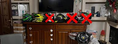 Casco motocross, integrale e modulare