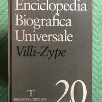 Enciclopedia biografica universale treccani 20 vol