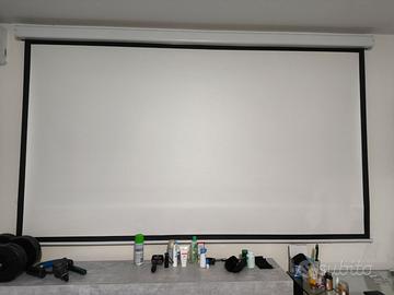 Telo per proiettore avvolgibile 120"