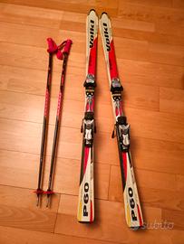 Völkl P60 155 cm – Sci da gara carving con attacch