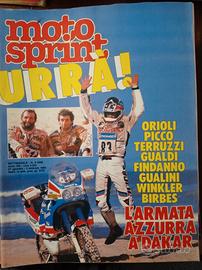 Rivista MOTOSPRINT numero 4 del 1988