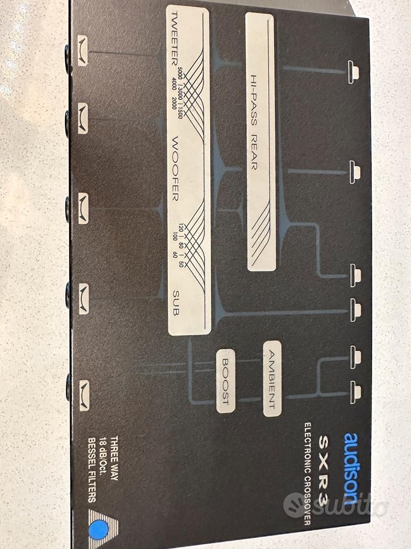 Audison SXR3 crossover elettronico a 3 vie - Audio/Video In