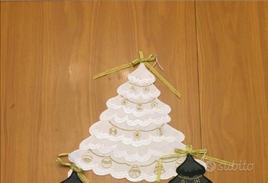 Addobbi natalizi per vetri o centrini