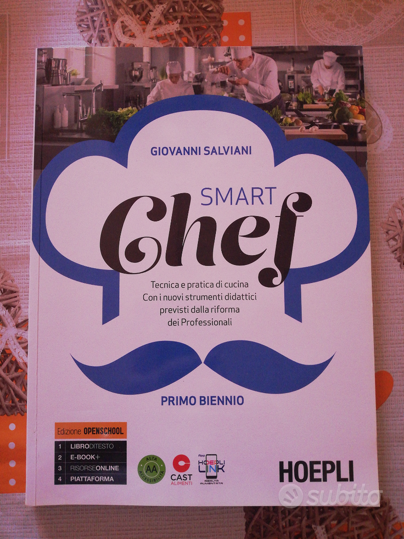 Smart Chef. Primo Biennio + Ricettario - Salviani Giovanni