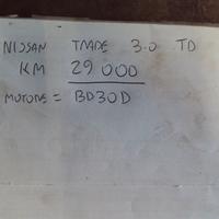 RICAMBI NISSAN TRADE COME DA IN FOTO