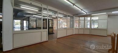 PARETI DIVISORIE UFFICIO IN ALLUMINIO E VETRO