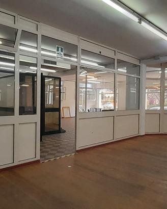 PARETI DIVISORIE UFFICIO IN ALLUMINIO E VETRO
