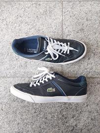 Scarpe blu Lacoste