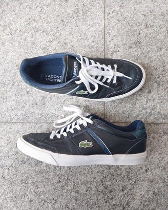 Scarpe blu Lacoste