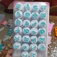 LETTERE e NUMERI per Biscotti e Pasta da Zucchero