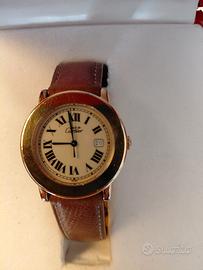 orologio must de cartier donna placcato oro 