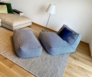 poltrona ZOE large design VERZELLONI B&B 