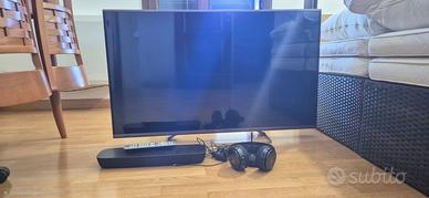 TV Panasonic, Home theater Panasonic e cuffie Sony