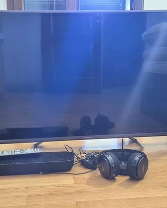 TV Panasonic, Home theater Panasonic e cuffie Sony