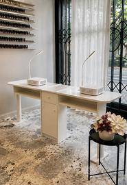 Tavolo manicure doppio professionale