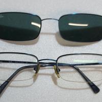 Occhiali Ray-Ban da vista con  clip magnetica