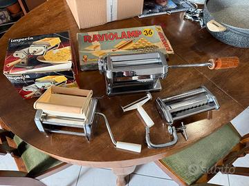 Macchina per Pasta Imperia Lusso SP150 + Accessori