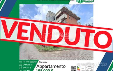 CINQUE LOCALI DISPOSTO SU UN UNICO LIVELLO CON BOX