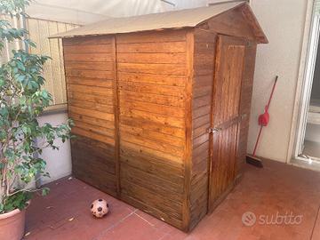 Casetta in legno da giardino / terrazzo