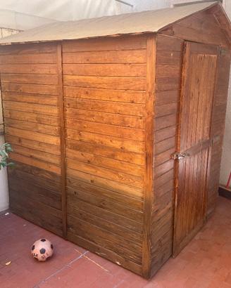 Casetta in legno da giardino / terrazzo