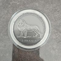 Moneta Calendario Perpetuo 5 Franchi Congo - BOLAF