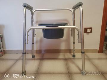 Mopedia sedia comoda per doccia e WC  