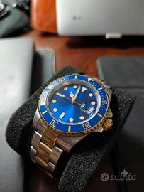 Orologio automatico Sub acciaio e oro 