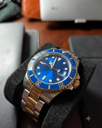 Orologio automatico Sub acciaio e oro 