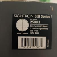 cannocchiale sightron SIII 10-50X60 