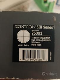 cannocchiale sightron SIII 10-50X60 