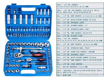Set di utensili manuali 108 Pcs